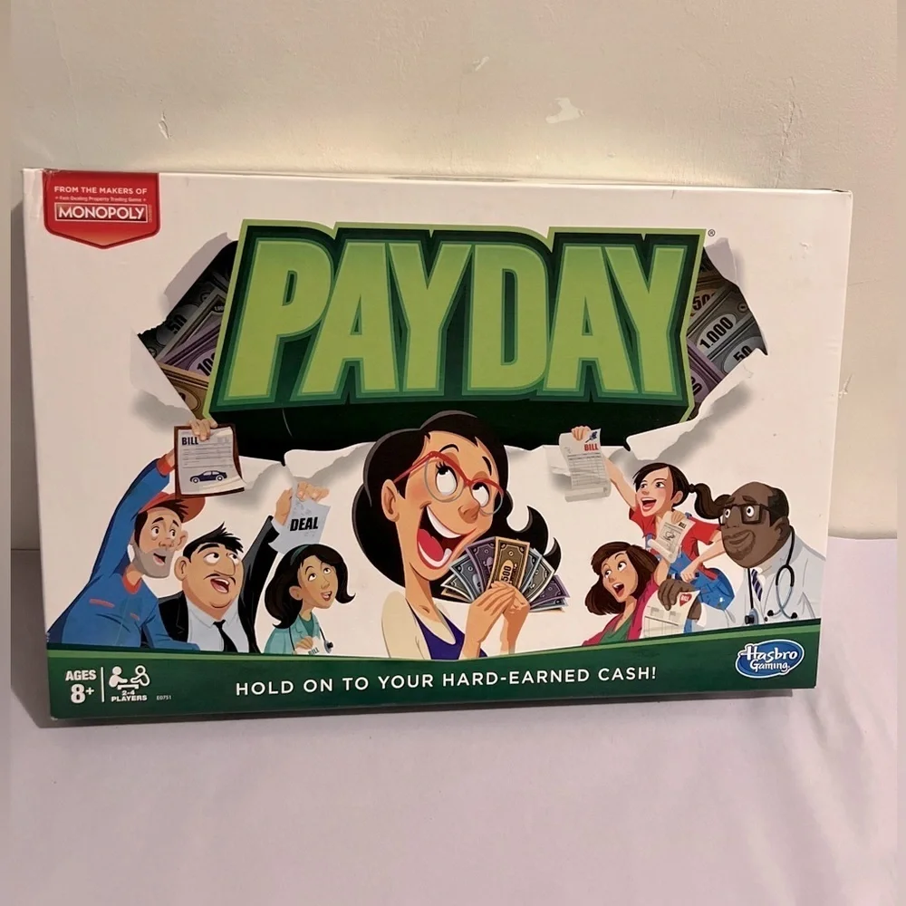 2016 Pay Day Game from the makers of Monopoly 100% Complete EUC